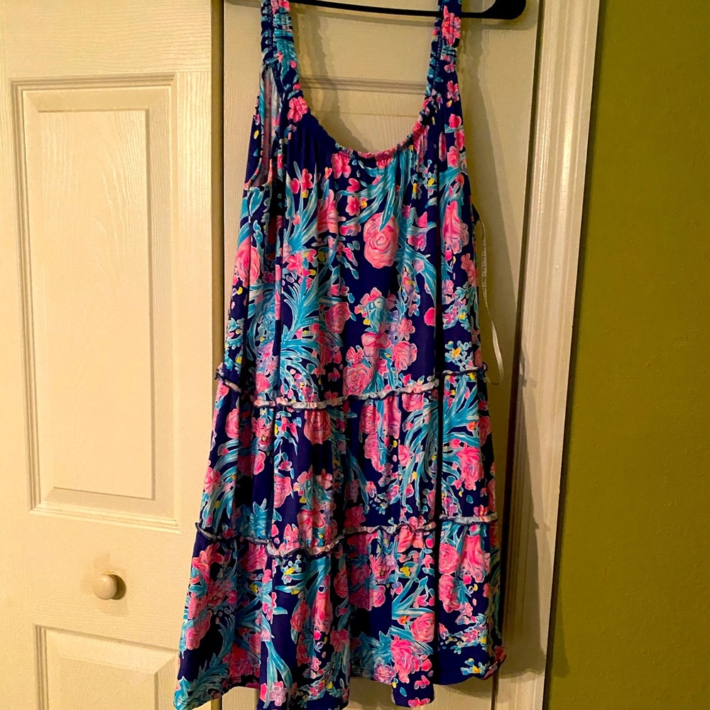 XXL Lilly Pulitzer Loro tank dress.